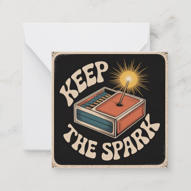 Keep The Spark Note Card (Front)