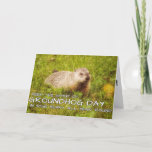 Keep the Spirit of Groundhog Day greeting card