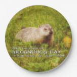Keep the Spirit of Groundhog Day plates