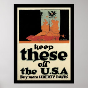 Keep These off the USA Poster
