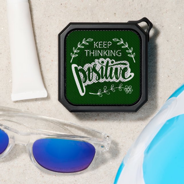 Keep Thinking Positive Bluetooth Speaker (Insitu(Beach))