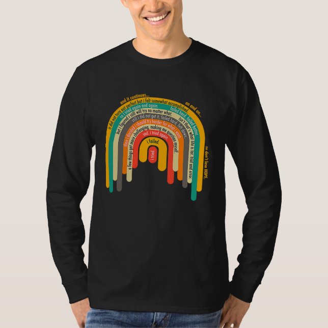 Keep Trying with Hope T-Shirt (Front)