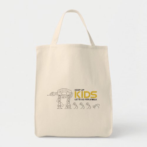 Keep Up Kids Lets Go For A Walk Tote Bag