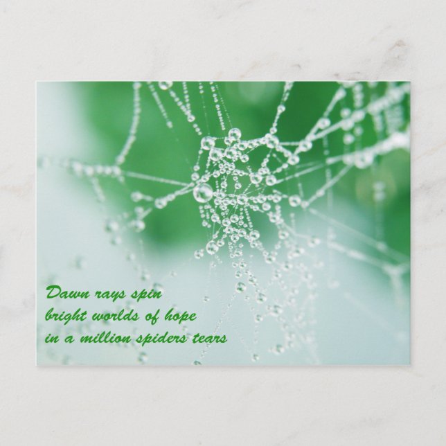 Keep up your hopes postcard (Front)