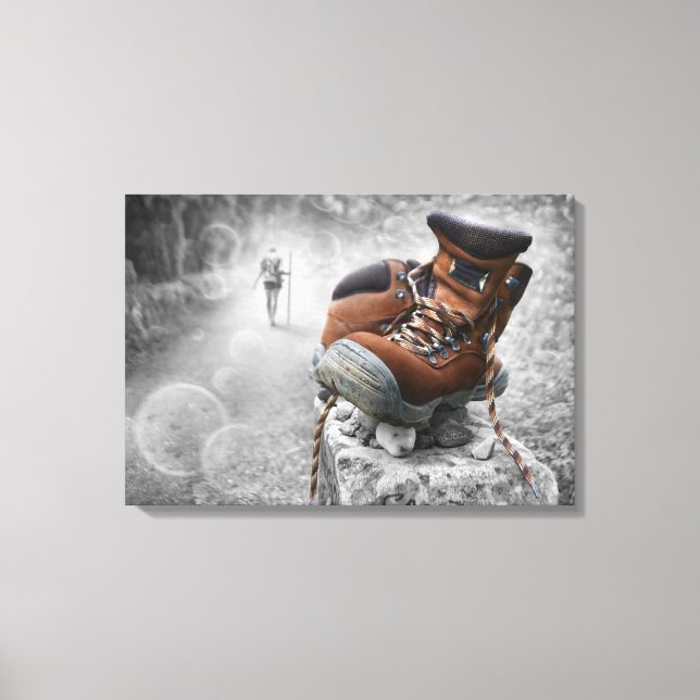 Keep Walking Canvas Print (Front)