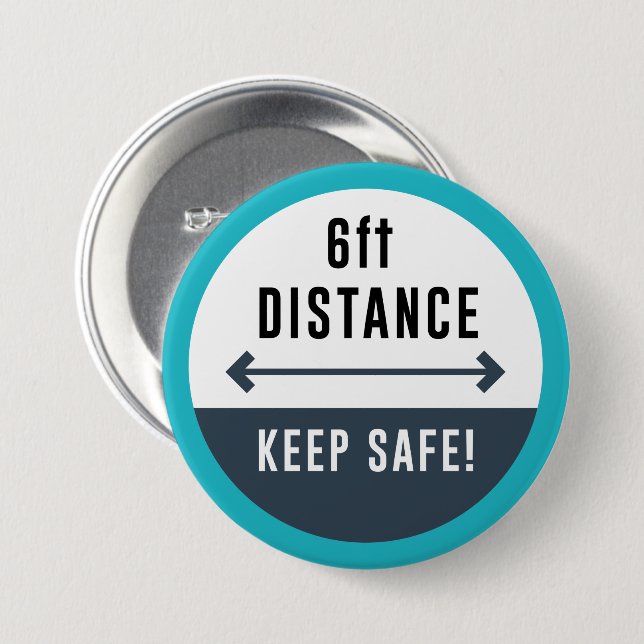 Keep Your Distance Button (Front & Back)