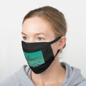 Keep your distance face mask (Angled)
