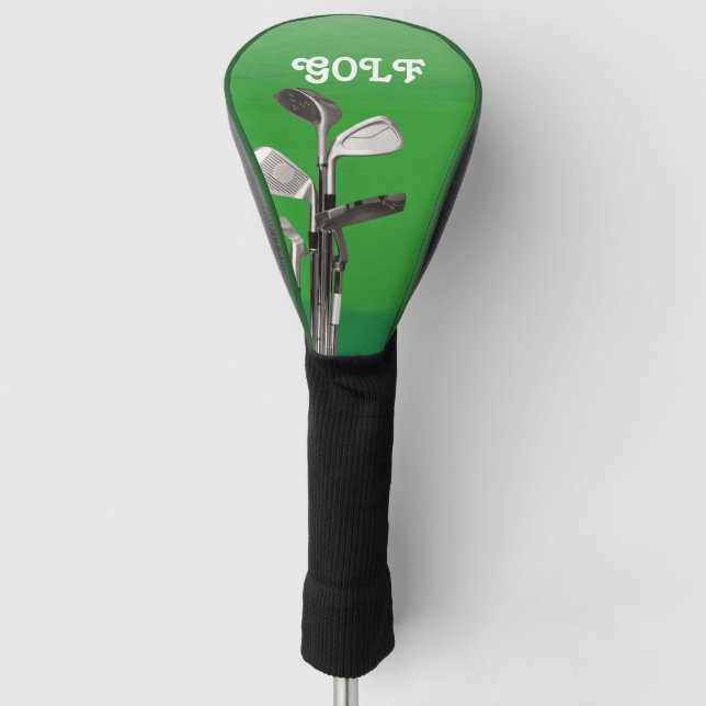 Keep Your Driver Safe and Stylish: Custom  Golf Head Cover (Front)