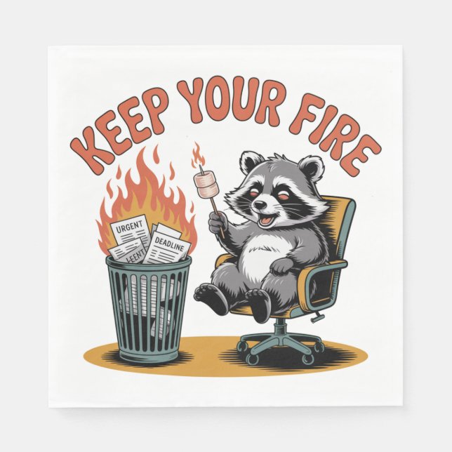 Keep Your Fire Napkins (Front)