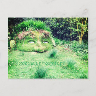 Keep your Head up! Postcard