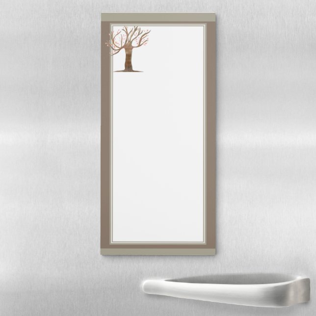 Keep Your Memos On This Magnetic Notepad (In Situ)