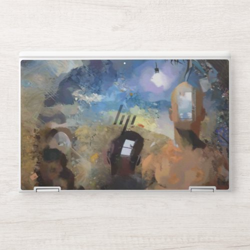 Keep your mind open HP laptop skin