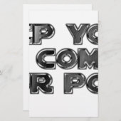 Keep your stupid comments (Front/Back)