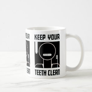 Keep Your Teeth Clean Coffee Mug