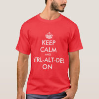 Keepcalm and ctrl on tee shirt