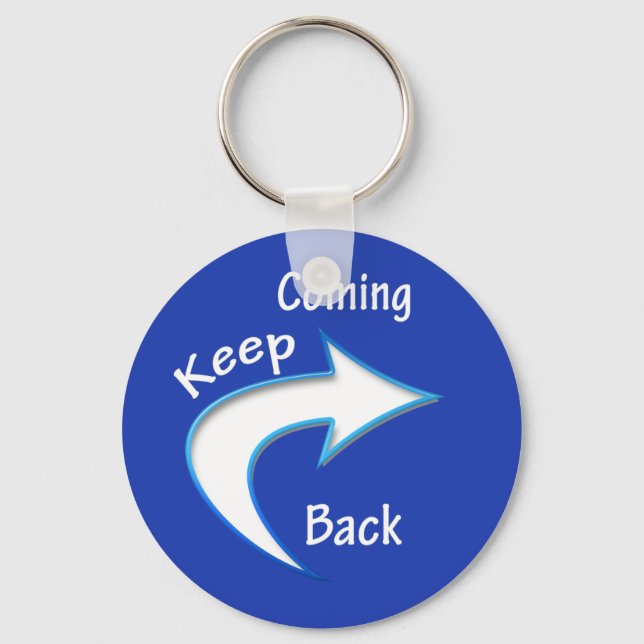 KeepComingBack Keychain (Front)