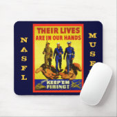 Keep'em firing mouse pad (With Mouse)