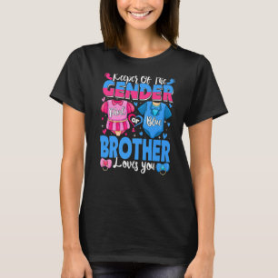 Keeper Of Gender Brother Loves You Pink Or Blue Ba T-Shirt