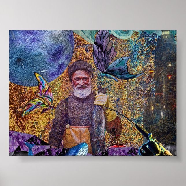 Keeper of Indigo Seas Poster (Front)