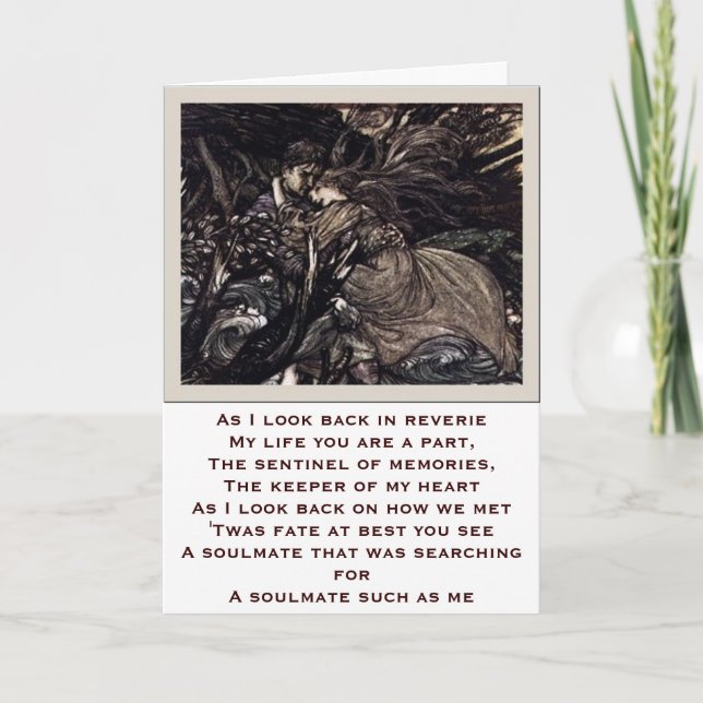 Keeper Of My Heart Card (Front)