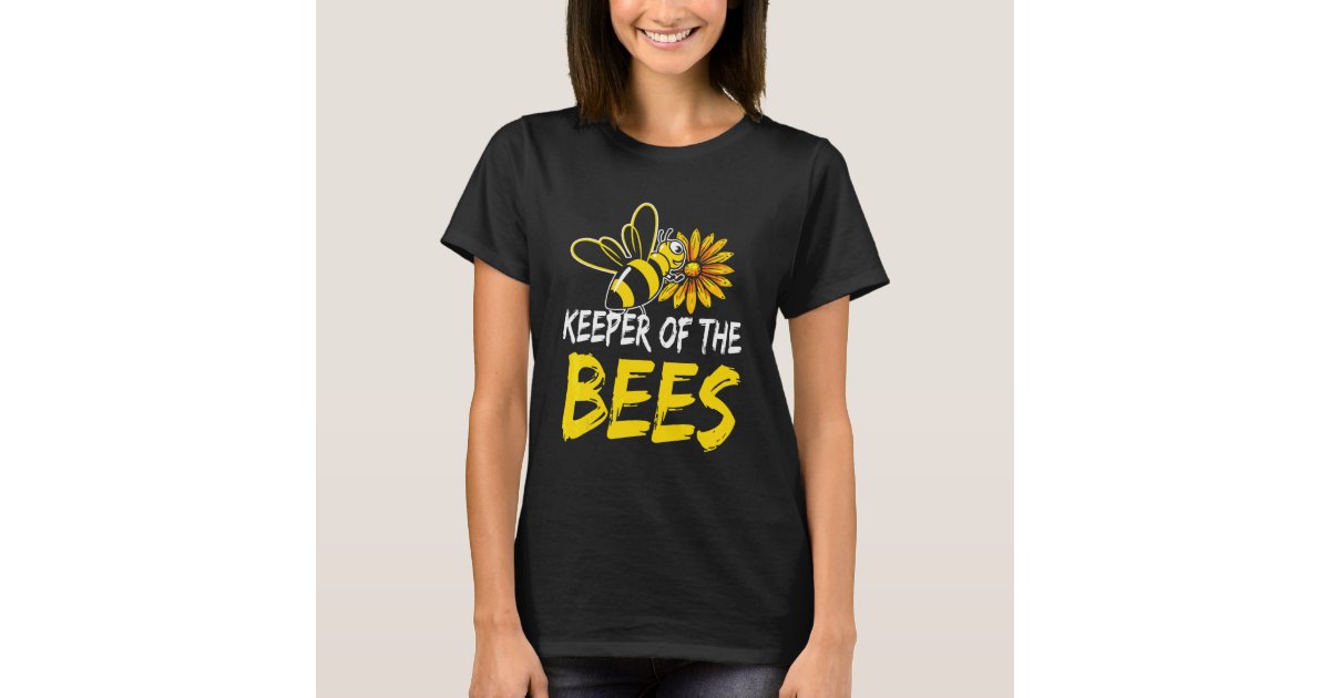 Custom Cute Beekeeper Halloween Bee Graphic For Women Retro Ghost
