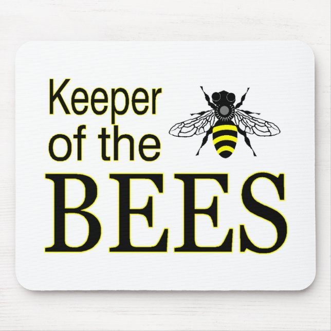 KEEPER OF THE BEES MOUSE PAD (Front)
