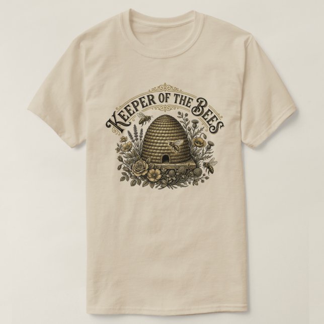 Keeper of the Bees Victorian T-Shirt (Design Front)
