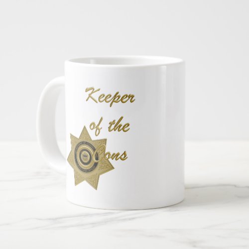 Keeper of the Cons Correctional Officer Jumbo Mug