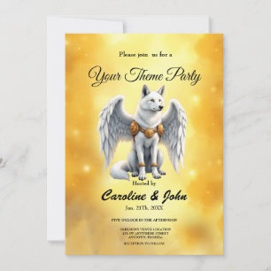 Keeper of the Dawn – The White Winged Wolf.  Invitation
