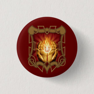 Keeper of the Flame Badge Pinback Button
