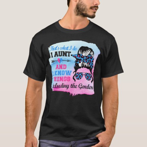 Keeper Of The Gender Auntie Keeper Of Gender Aunt  T_Shirt