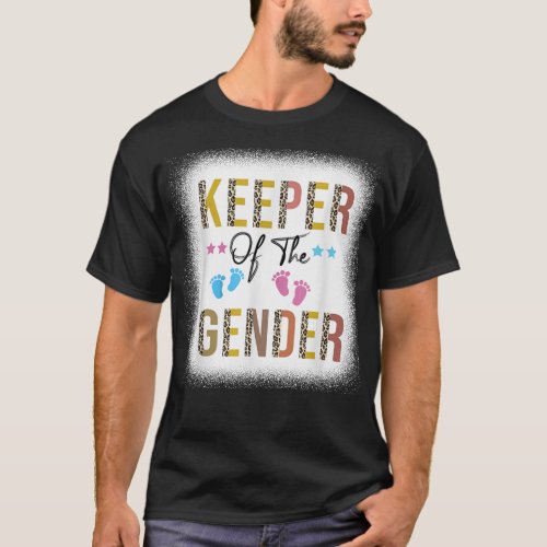 Keeper Of The Gender Baby Shower Gender Reveal Par T_Shirt