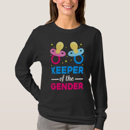 Keeper Of The Gender Baby Shower T-Shirt