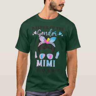 Keeper Of The Gender Mimi Loves You Gender Reveal T-Shirt