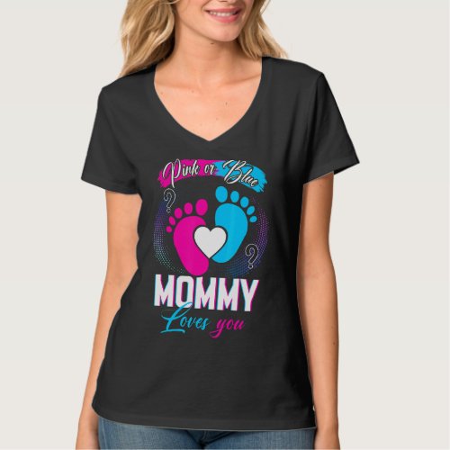 Keeper Of The Gender Mommy Loves You Funny Matchin T_Shirt