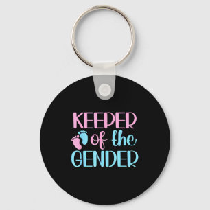 Keeper Of The Gender Pregnancy Announcement Gender Keychain