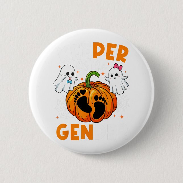 keeper of the gender reveal ba  button (Front)