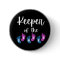 Keeper of the Gender Reveal Baby Feet Baby Shower