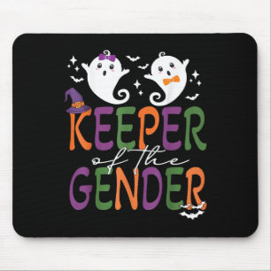 Keeper Of The Gender Reveal Halloween Pregnancy An Mouse Pad