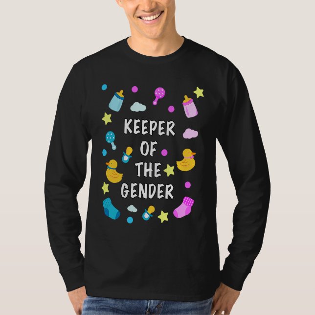 Keeper Of the gender reveal T-Shirt (Front)