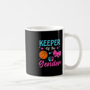 Keeper Of The Gender Sketll Gender Reveal Party Coffee Mug
