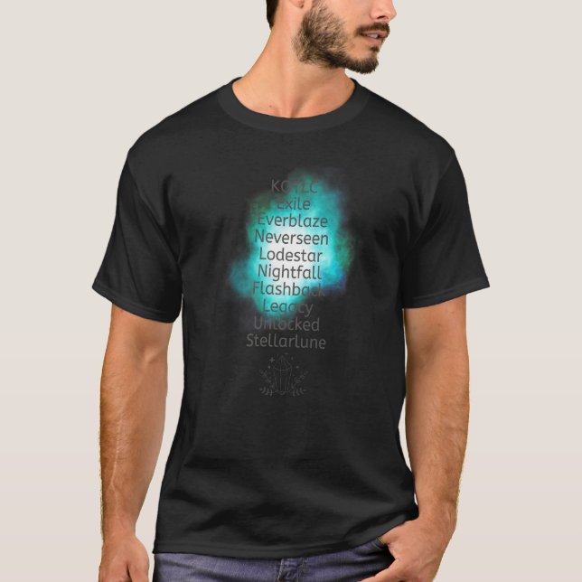 Keeper Of The Lost Cities Book Series Book Titles  T-Shirt (Front)