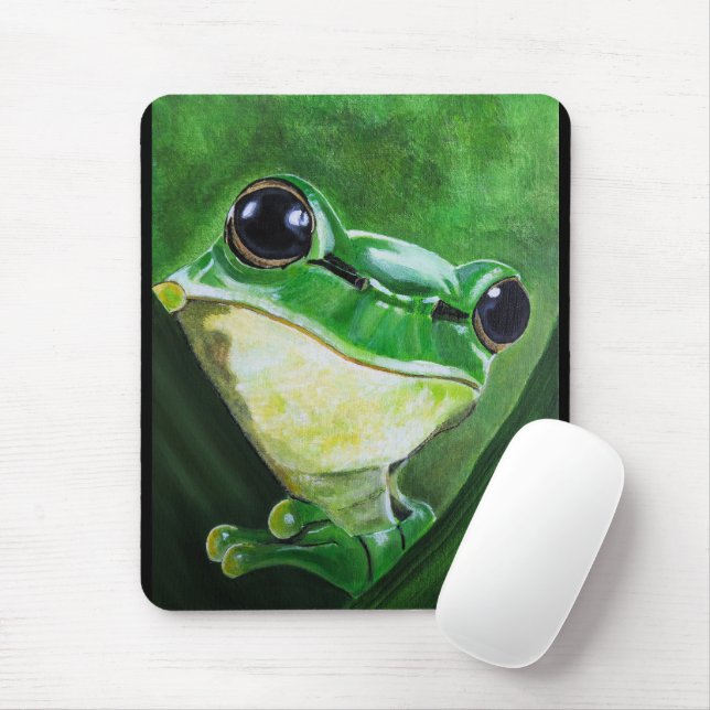 Keeper of the Water Painting by Alfred Fox Mouse Pad (With Mouse)