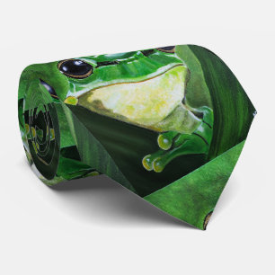 Keeper of the Water Painting by Alfred Fox Neck Tie