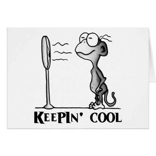 Keepin' Cool Monkey (Front Horizontal)