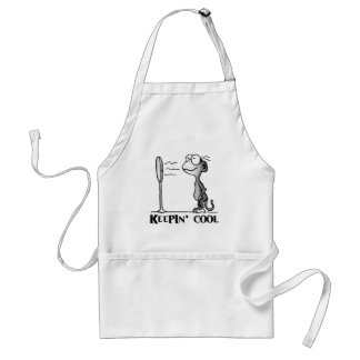 Keepin' Cool Monkey Adult Apron