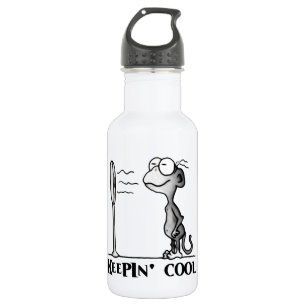 Keepin' Cool Monkey Stainless Steel Water Bottle