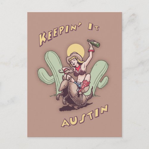 Keepin It Austin Postcard