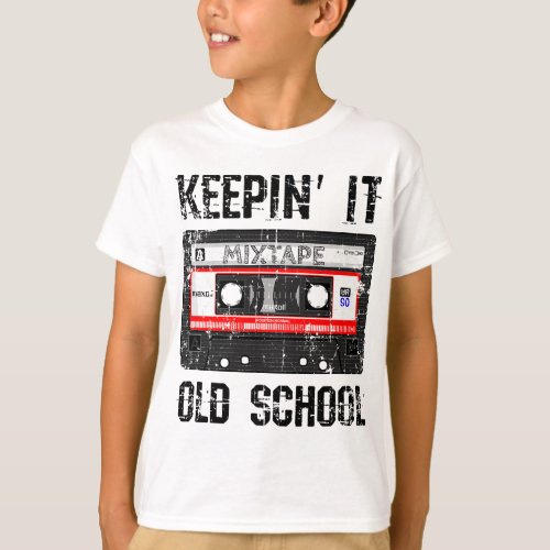 Keepin It Old School 80s and 90s Hip Hop T_Shirt