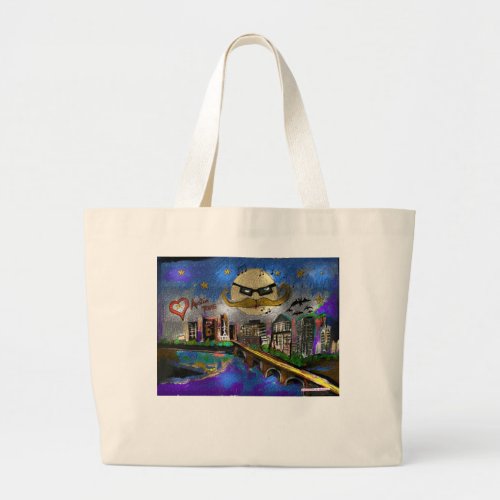 Keeping Austin Texas Weird  Large Tote Bag